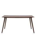 FOL106106 Large Smoked Oak Table - Siya - Caspian House