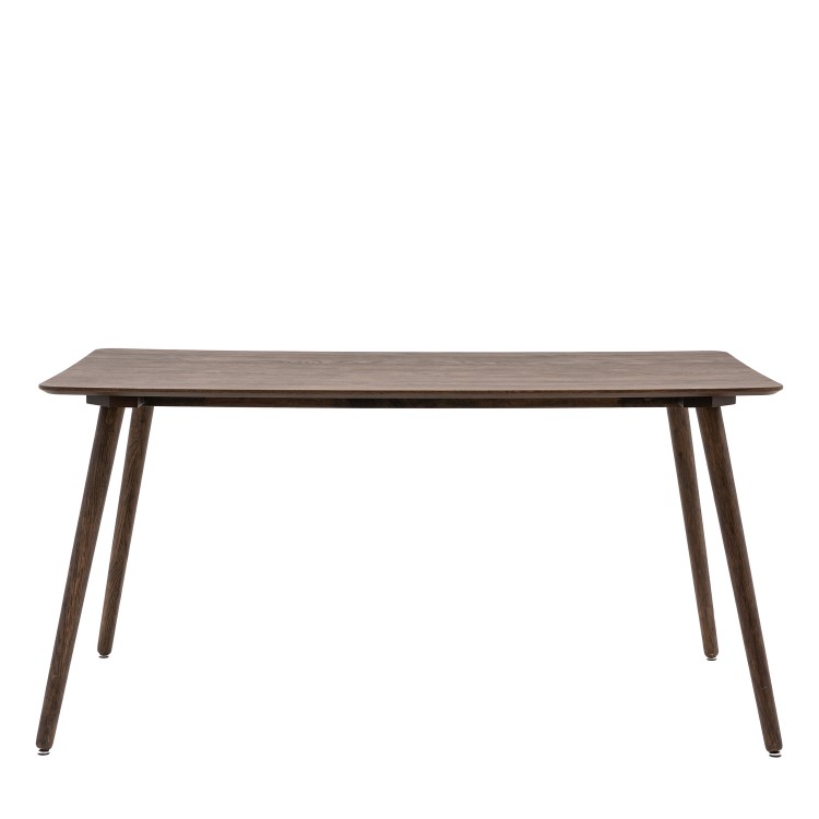 Large Smoked Oak Table - Siya - Caspian House