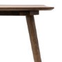 Large Smoked Oak Table - Siya - Caspian House