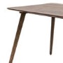 Large Smoked Oak Table - Siya - Caspian House