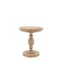 Rustic Round Side Table - Vancouver - Caspian House