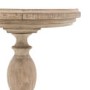 Rustic Round Side Table - Vancouver - Caspian House