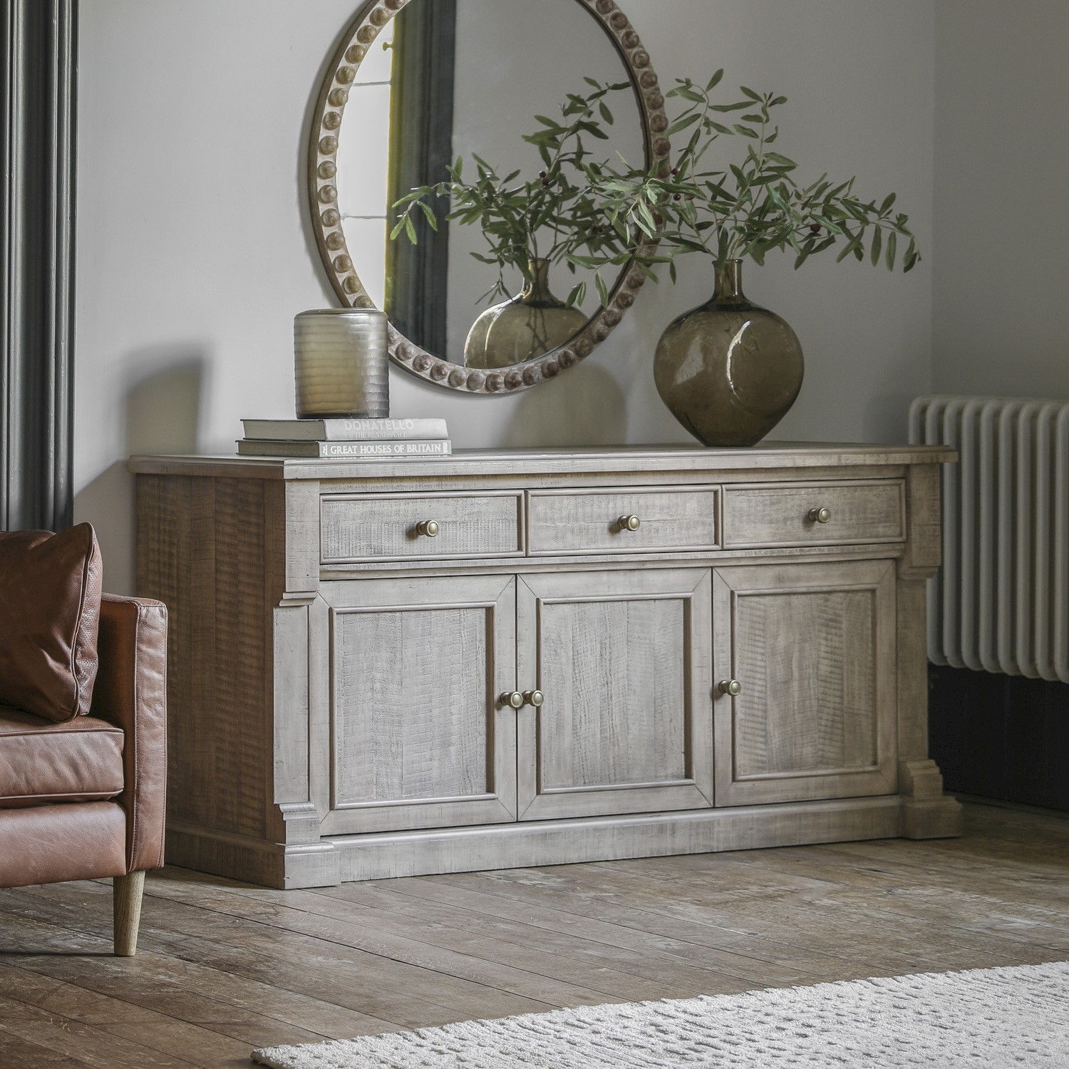 Rustic Style Sideboard Rustic Sideboard - Vancouver - Caspian House - Furniture123
