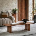 FOL106112 Acacia Wood Coffee Table - Borden - Caspian House