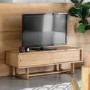 Natural Oak Media Unit - Craft - Caspian House 