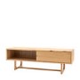 Natural Oak Media Unit - Craft - Caspian House 