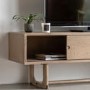 Smoked Oak Media Unit - Craft - Caspian House 