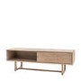 Smoked Oak Media Unit - Craft - Caspian House 