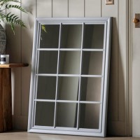 White Window Mirror - Sherwood - Caspian House