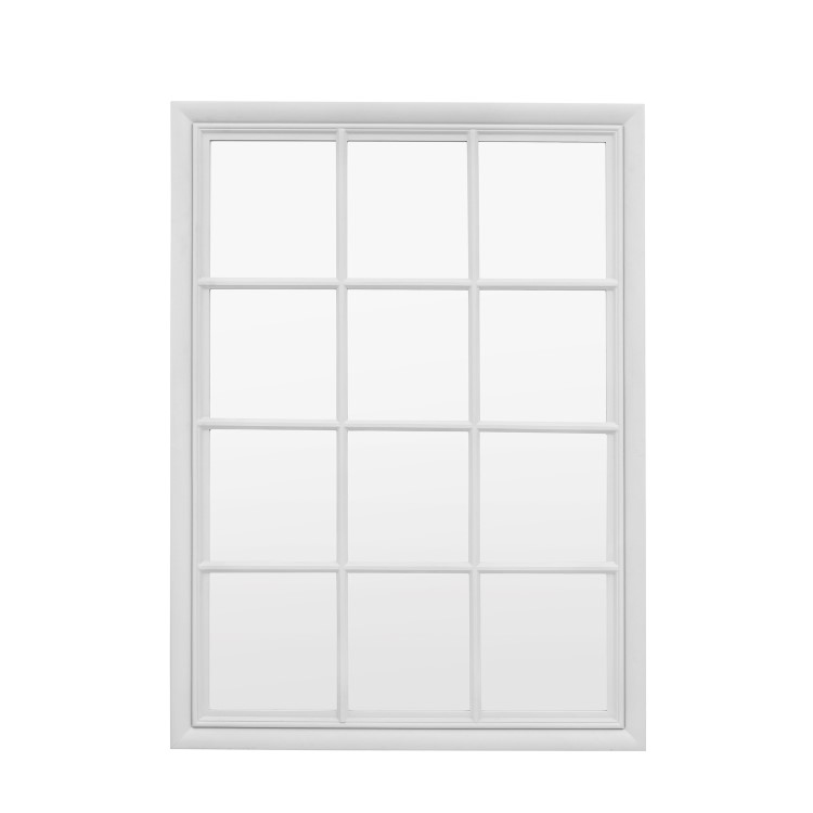 White Window Mirror - Sherwood - Caspian House