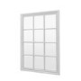 White Window Mirror - Sherwood - Caspian House