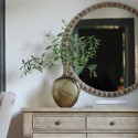 FOL106123 Rustic Round Mirror - Artisan - Caspian House