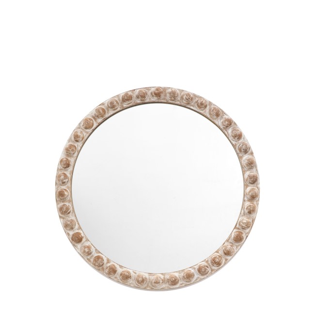 Rustic Round Mirror - Artisan - Caspian House