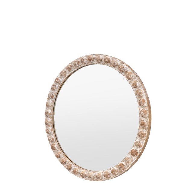 Rustic Round Mirror - Artisan - Caspian House