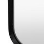 Black Metal Framed Leaner Mirror - Holworth - Caspian House