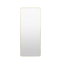 Gold Metal Framed Leaner Mirror - Holworth - Caspian House Gold Metal Framed Leaner Mirror - Holworth - Caspian House