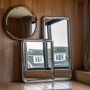 Reflective Chrome Rectangle Mirror - Specchio - Caspian House