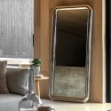 FOL106127 Reflective Chrome Leaner Mirror - Specchio - Caspian House