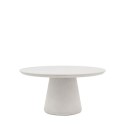 FOL106131 Stone Effect Round Dining Table - Seats 4 - Pedra - Caspian House 