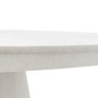 Stone Effect Round Dining Table - Seats 4 - Pedra - Caspian House