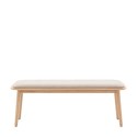 BUN/FOL106135/96172 Neutral Oak Bench - Siya -Caspian House