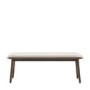 Smoked Oak Bench - Siya -Caspian House
