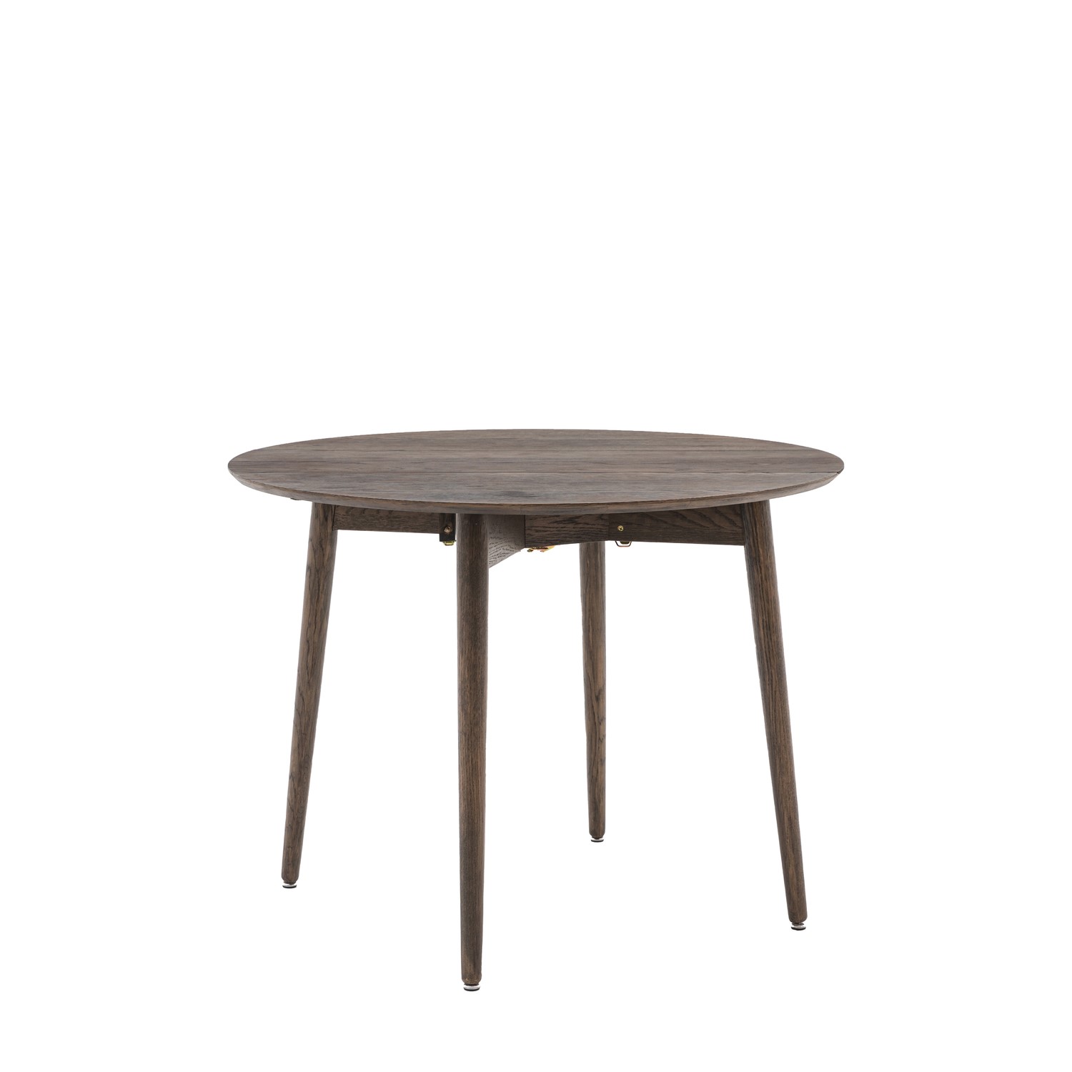 Smoked Oak Folding Dining Table - Siya- Caspian House - Furniture123