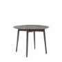 Smoked Oak Folding Dining Table - Siya- Caspian House