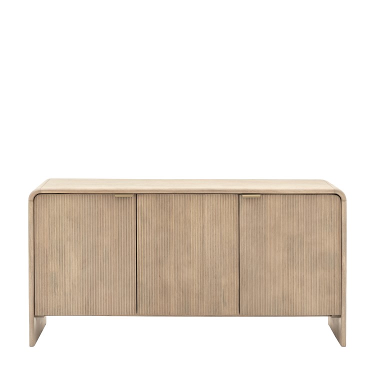 Mango Wood 3 Doors Sideboard - Colonna - Caspian House