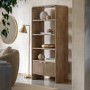 Mango Wood Bookcase with 2 Doors - Colonna - Caspian House