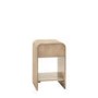 Mango Wood 1 Drawer Side Table - Colonna - Caspian House