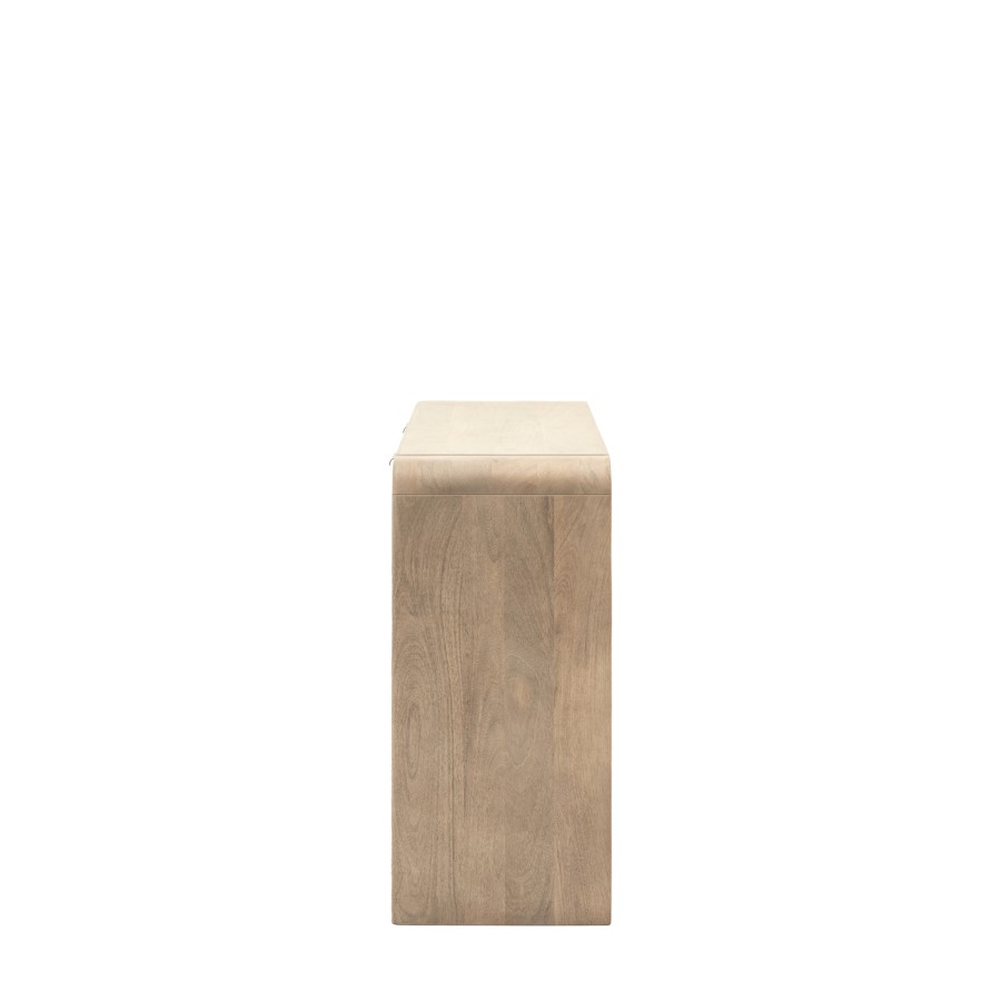 Mango Wood 2 Drawer Console Table - Colonna -  Caspian House