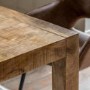 Natural Mango Wood Dining Table 200cm - Iowa - Caspian House