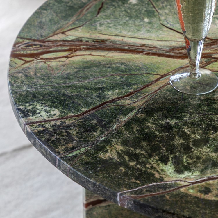 Solid Marble Ember Coffee Table - Amalfi -  Caspian Hosue 