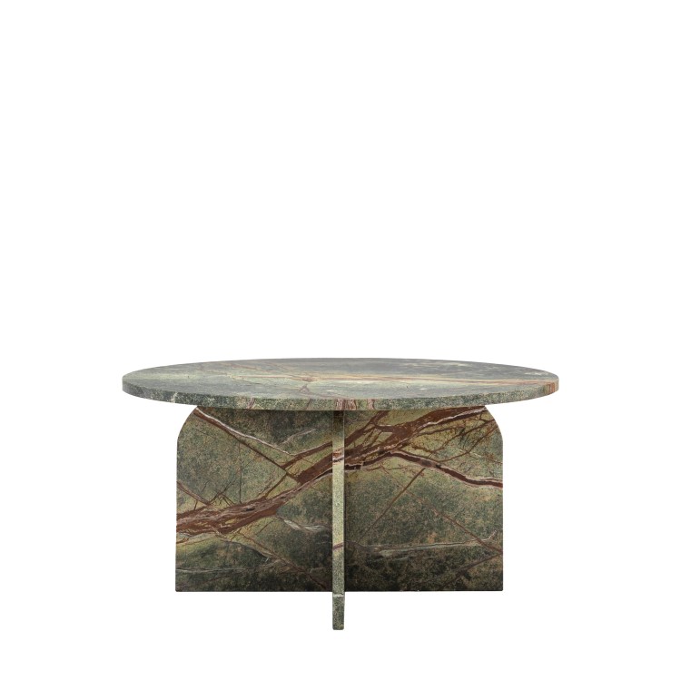 Solid Marble Ember Coffee Table - Amalfi -  Caspian Hosue 