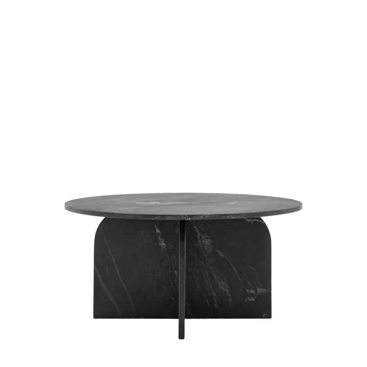 Marble Coffee Table Charcoal - Amalfi  - Caspian House