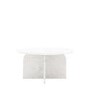 Marble Coffee Table White - Amalfi  - Caspian House