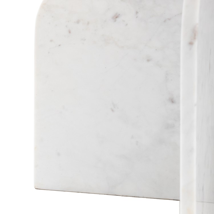 Marble Coffee Table White - Amalfi  - Caspian House