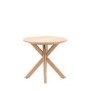 Natural Wood Side Table - Korsa - Caspian House