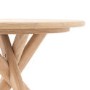 Natural Wood Side Table - Korsa - Caspian House