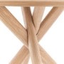 Natural Wood Side Table - Korsa - Caspian House