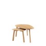 Solid Oak Nest of 2 Coffee Tables - Madrid - Caspian House