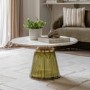 Marble Coffee Table Green - Seville - Caspian House