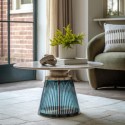 FOL106158 Marble Coffee Table Blue - Seville - Caspian House