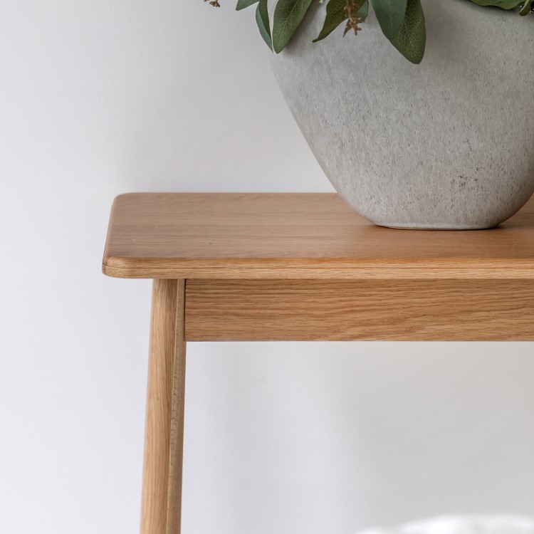 Oak Console Table - Wycombe -  Caspian House