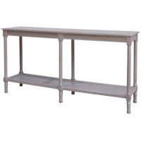 Large Rattan Console Table - Serene