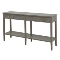 Large Four Drawer Console Table - Serene Large Four Drawer Console Table - Serene