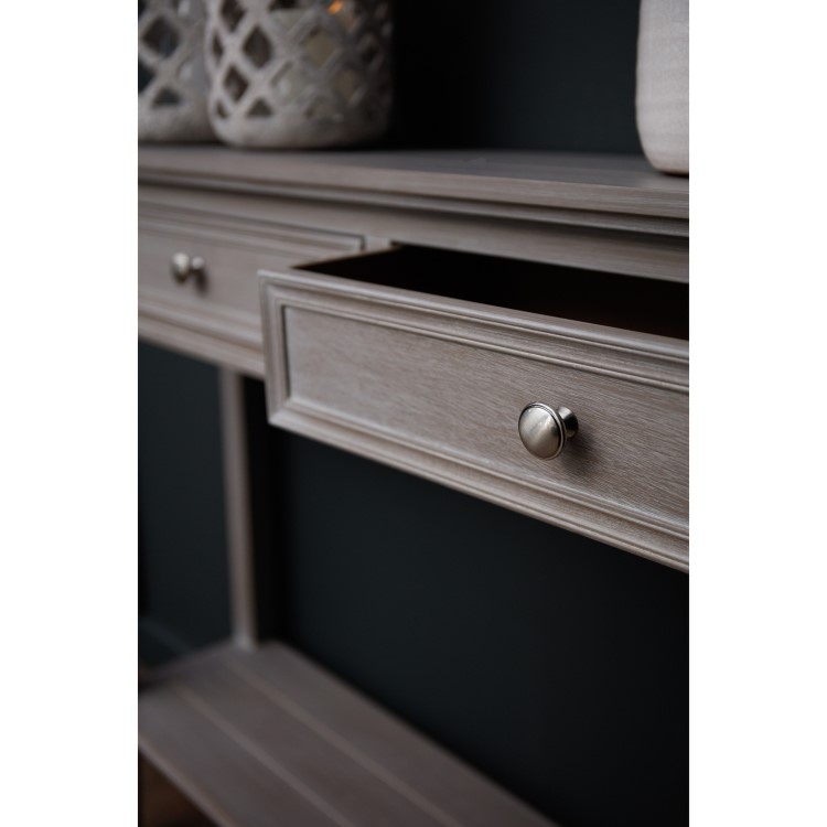 Large Four Drawer Console Table - Serene