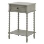 Bobbin Side Table with Drawer -Camden