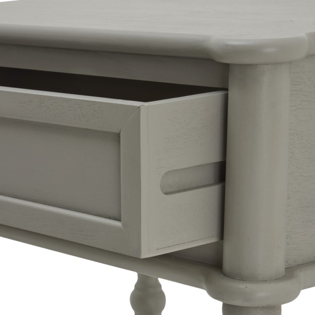 Bobbin Side Table with Drawer -Camden